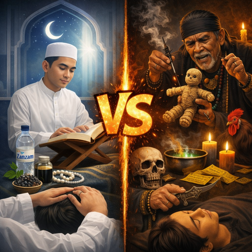 Perbezaan Rawatan Islam Dan Rawatan Bomoh Moden: Panduan Lengkap Untuk Elak Tersalah Pilih